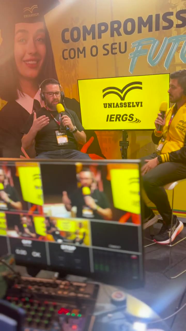 Entrevista da Espectra à IERGS Uniasselvi durante a FBV 2026